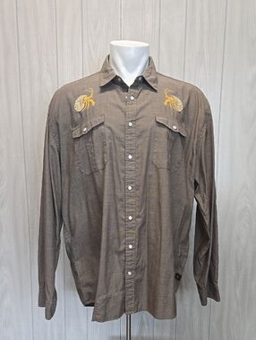 Howler Bros | Embroidered Long-Sleeve Western Shirt
